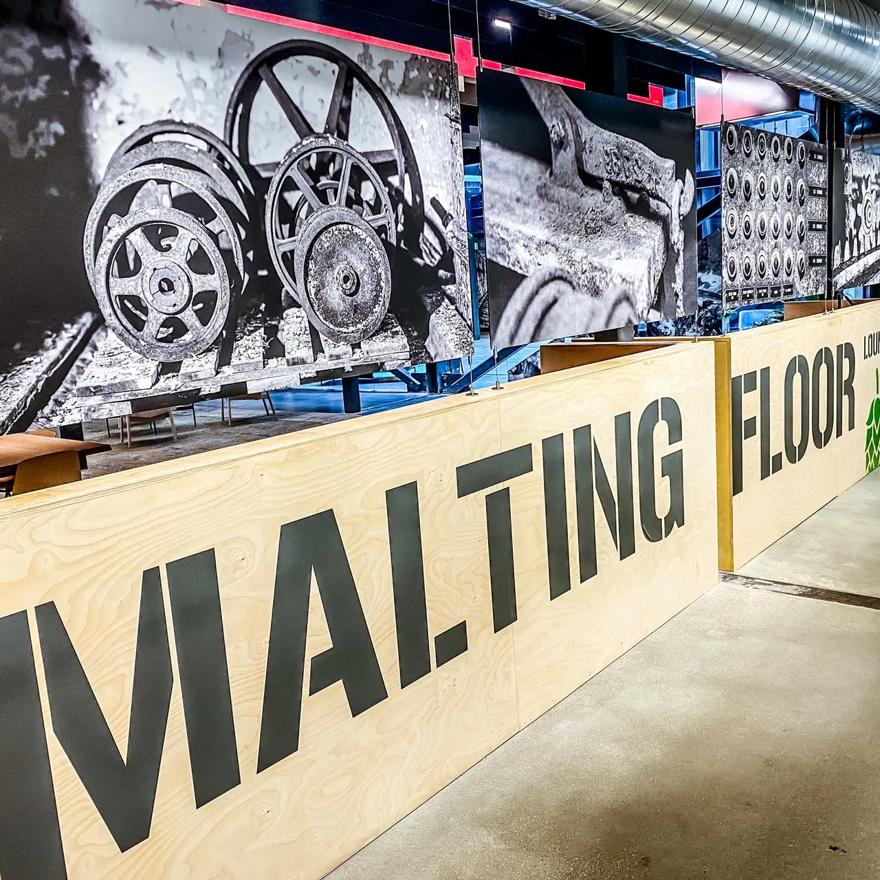 The Malt House - Wood, Wheel