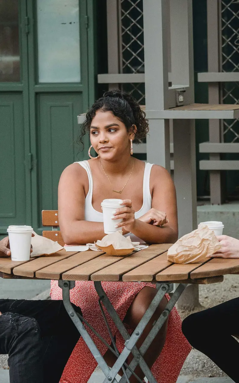 Neuhaus Lake Worth Neuhaus Lake Worth - Person, Sitting, Clothing