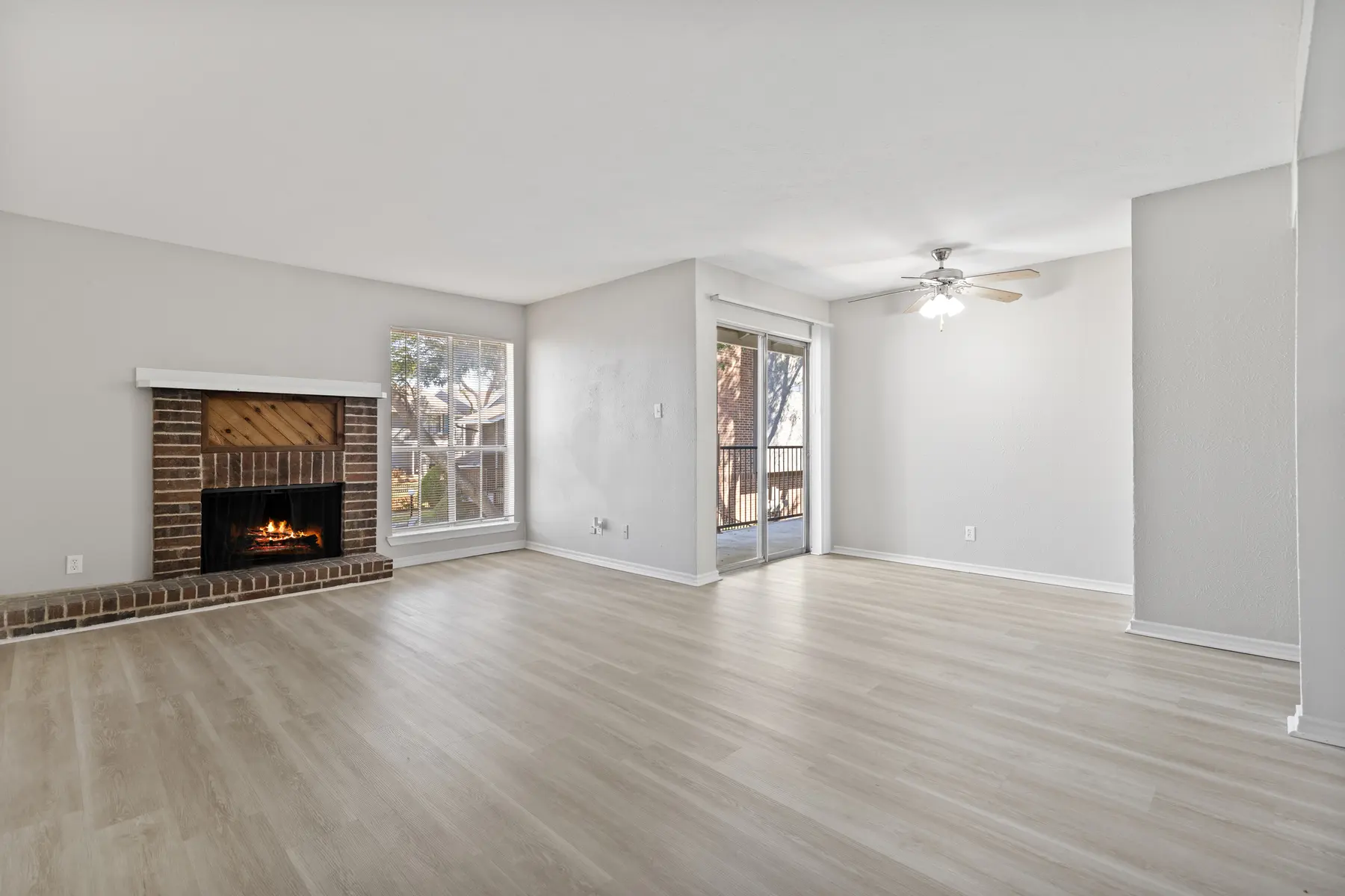 Indoors, Interior Design, Fireplace