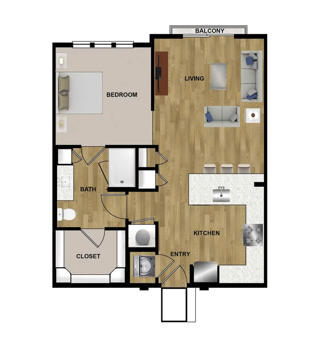 White Oak Highline - Diagram, Floor Plan, Chart