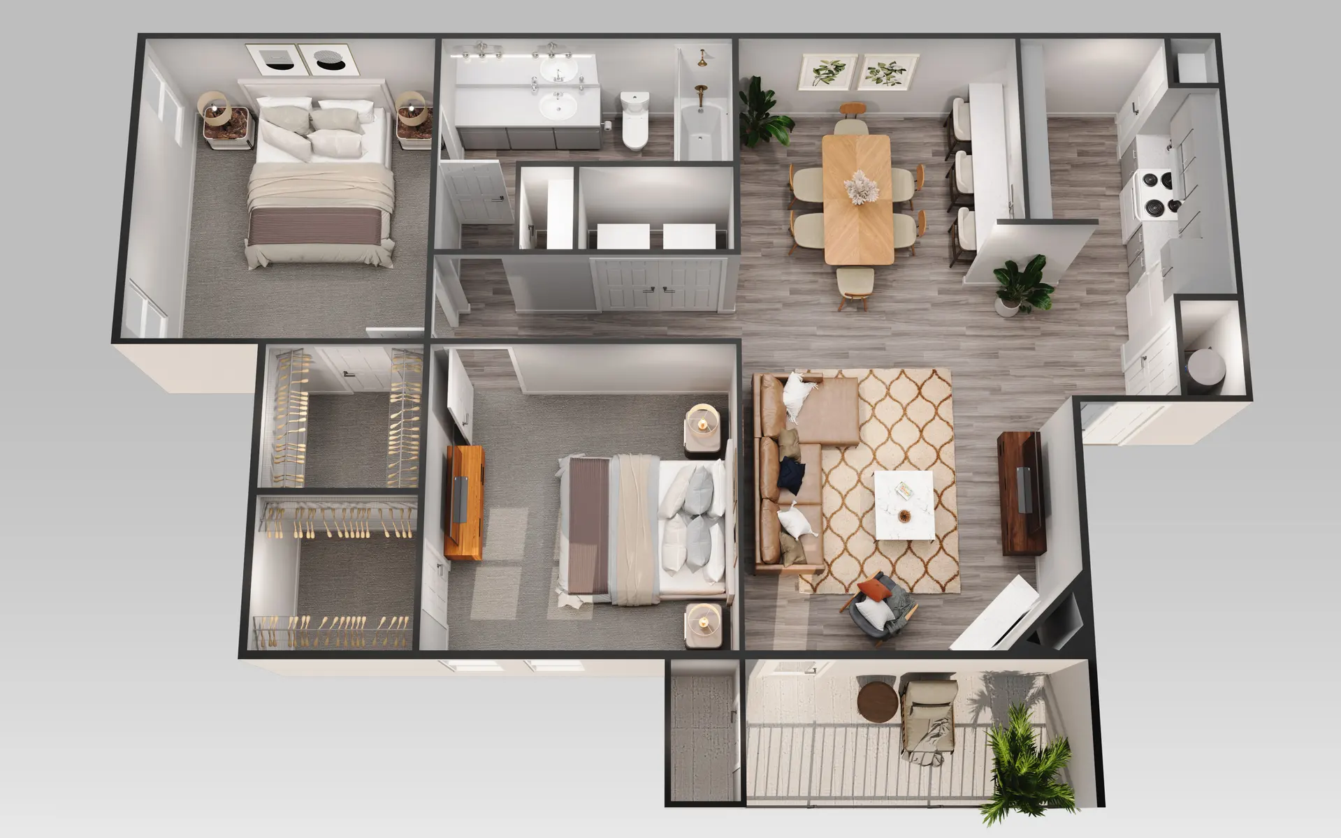 Tuscany Apartments - Indoors, Interior Design, Furniture