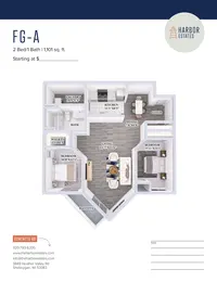 2 Bedroom 1 Bathroom