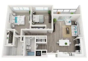 2D - Getaway (balcony)