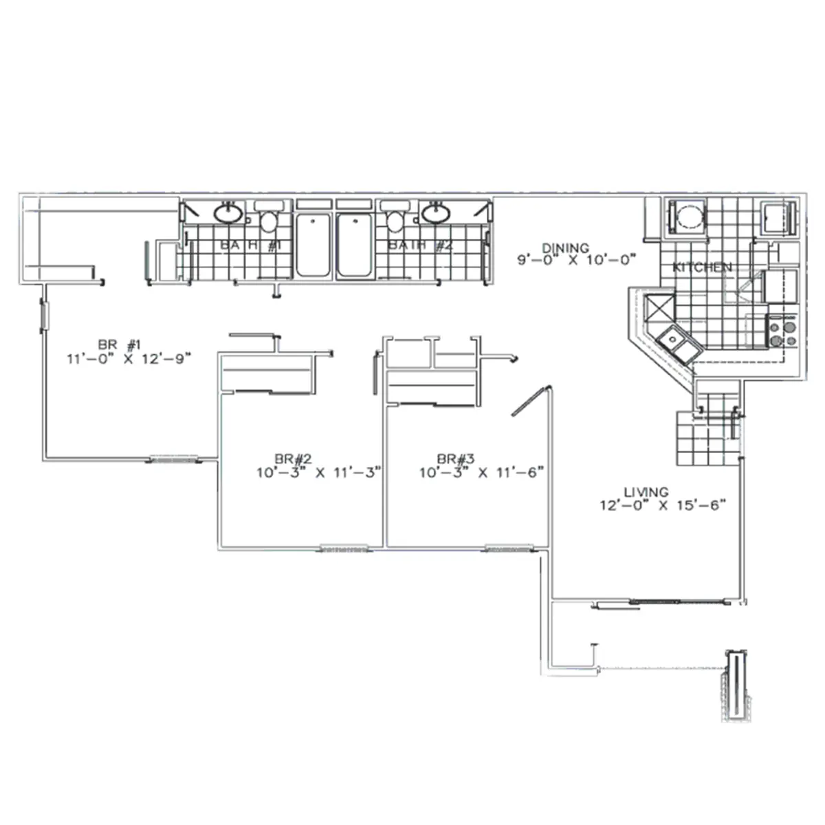 High Meadow Apartments High Meadow Apartments - Diagram