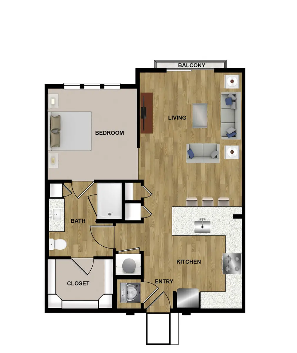 White Oak Highline - Diagram, Floor Plan, Chart