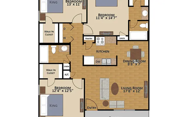 Reserve at Bankside Apartments Reserve at Bankside Apartments - Diagram