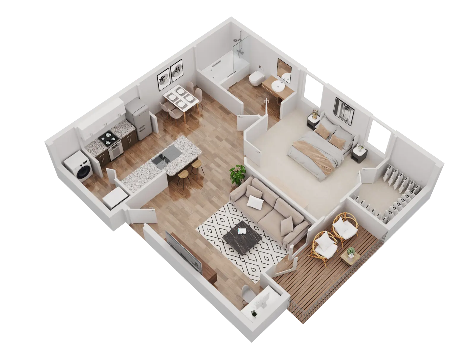 Luxe at Katy - Floor Plan, Diagram