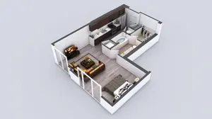 Studio /1bath