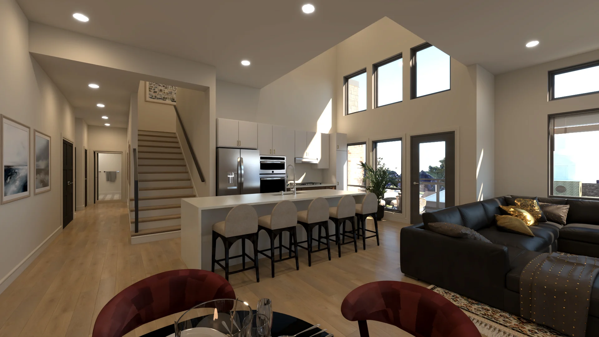 Modern, Interior, Kitchen