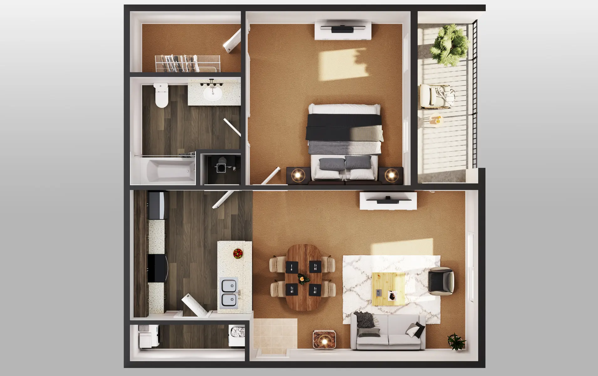 The Avenue at Nicholasville - Floor Plan, Diagram