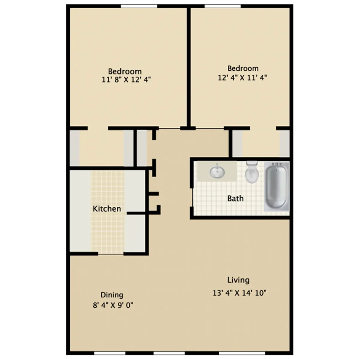 Villa de los Colonia Villa de los Colonia - Diagram, Floor Plan
