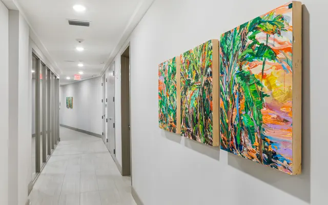 Caribbean Village Apartments Corridor