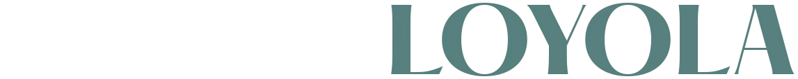 Loyola Junction - Logo, Text, Turquoise