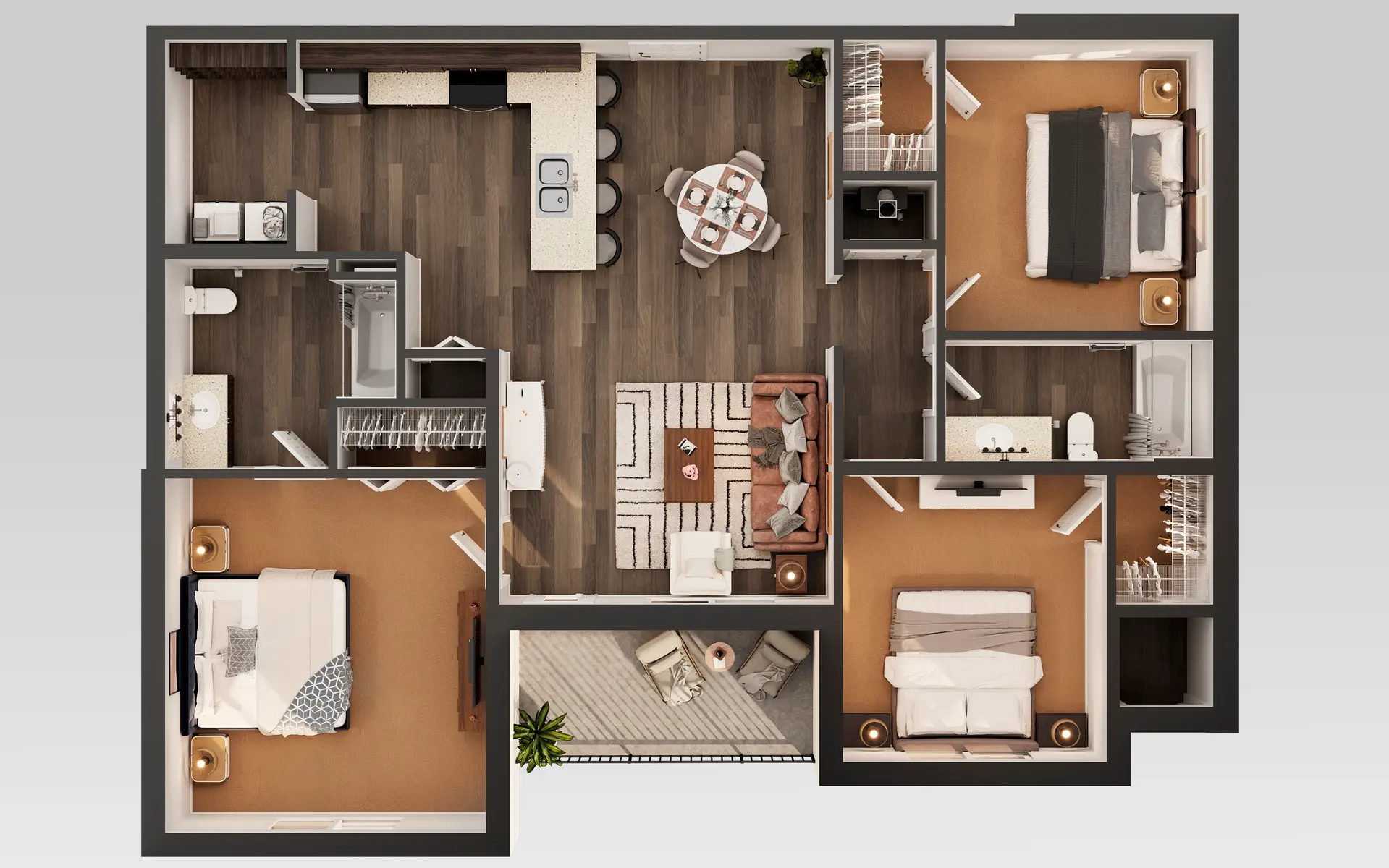 The Jewel Whispering Oaks - Diagram, Floor Plan, Switch