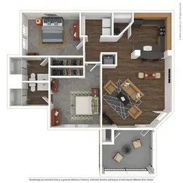 2BR/2BA - B1 Platinum