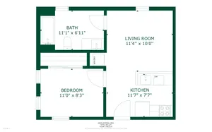 1 Bedroom 1 Bathroom