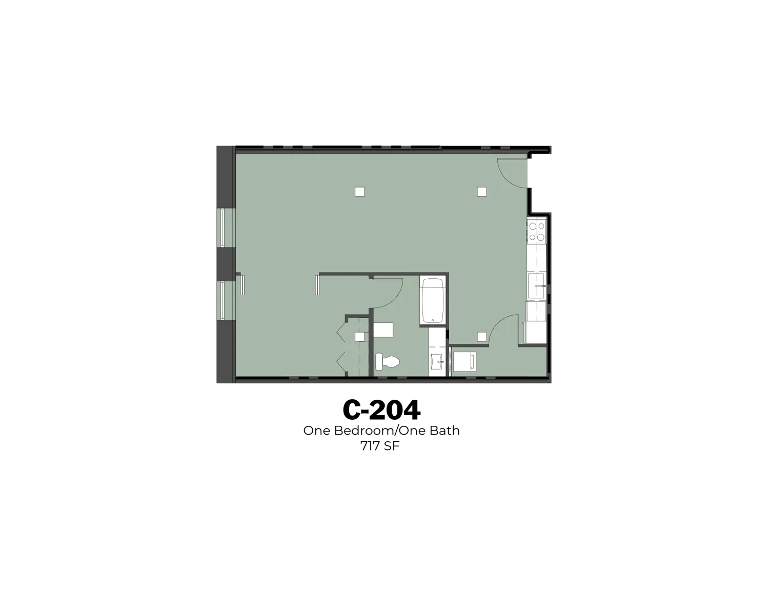 Uneeda Lofts - Diagram, Plan, Plot