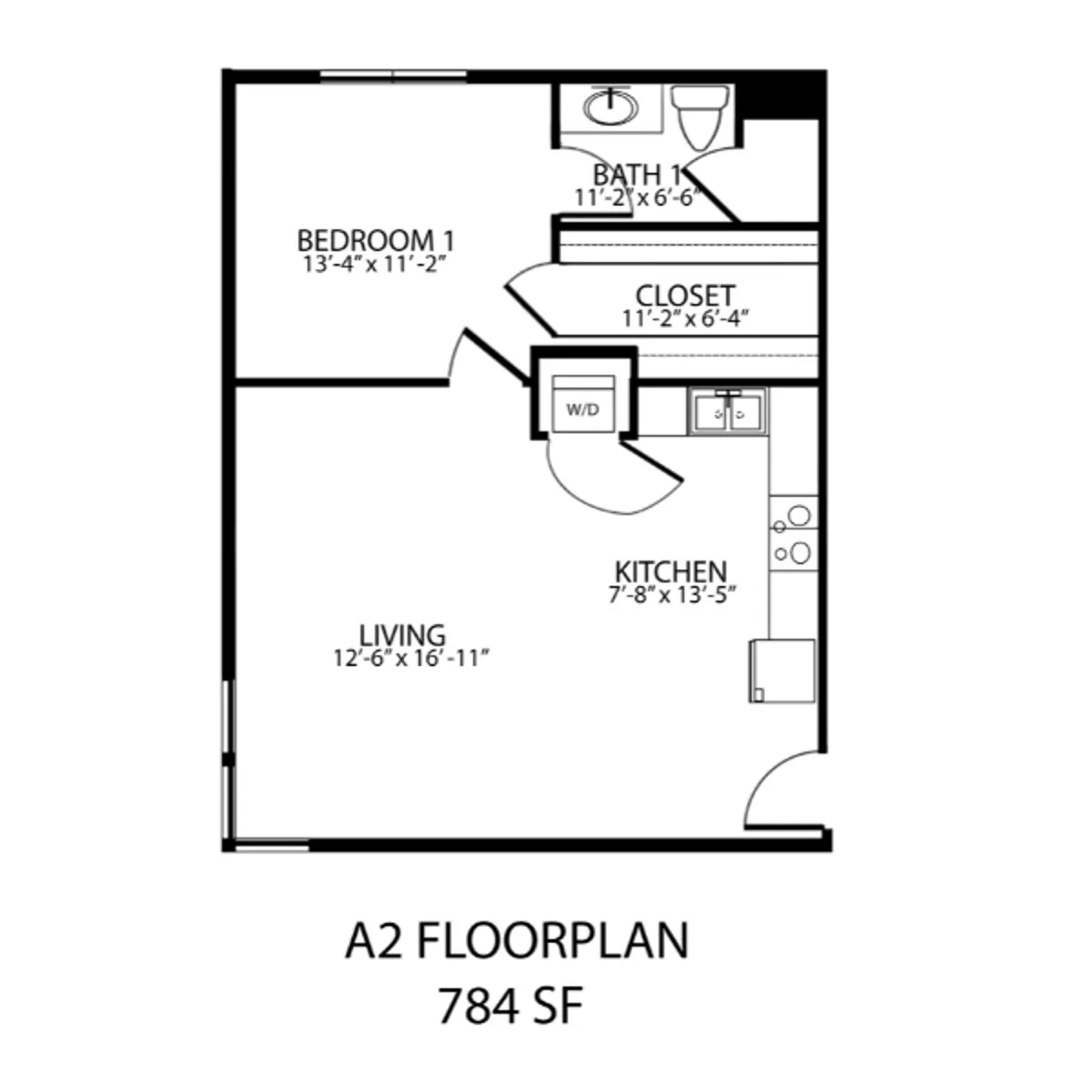 The Sasha at Jennings The Sasha at Jennings - Floor Plan, Diagram