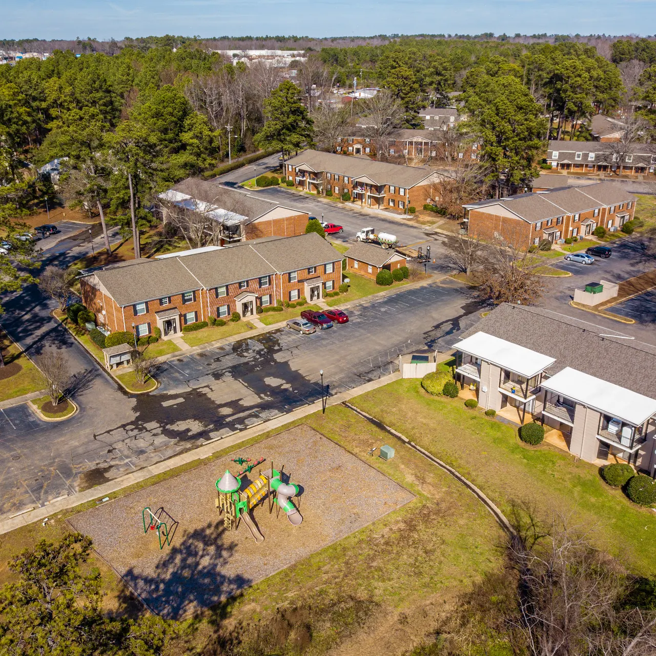 Spring Lake - Scenery, Aerial View