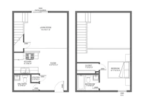 1 Bedroom 1 Bathroom