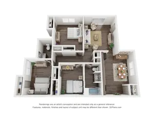 3 bedroom, 1.5 bath Renovated