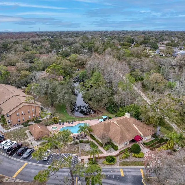 Harbor Oaks Apartments - Outdoors, Building, Aerial View