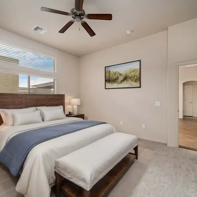 Bedroom at Avilla River Apartments in Tucson Arizona 2024.jpg