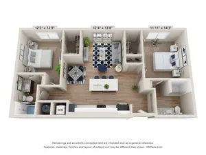 B1 (2 Bedroom)
