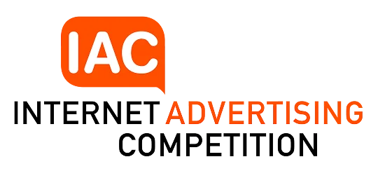 Internet Advertising Competition Logo Logo for the Internet Advertising Competition (IAC) featuring the letters 'IAC' and the text 'INTERNET ADVERTISING COMPETITION' in stylized fonts.