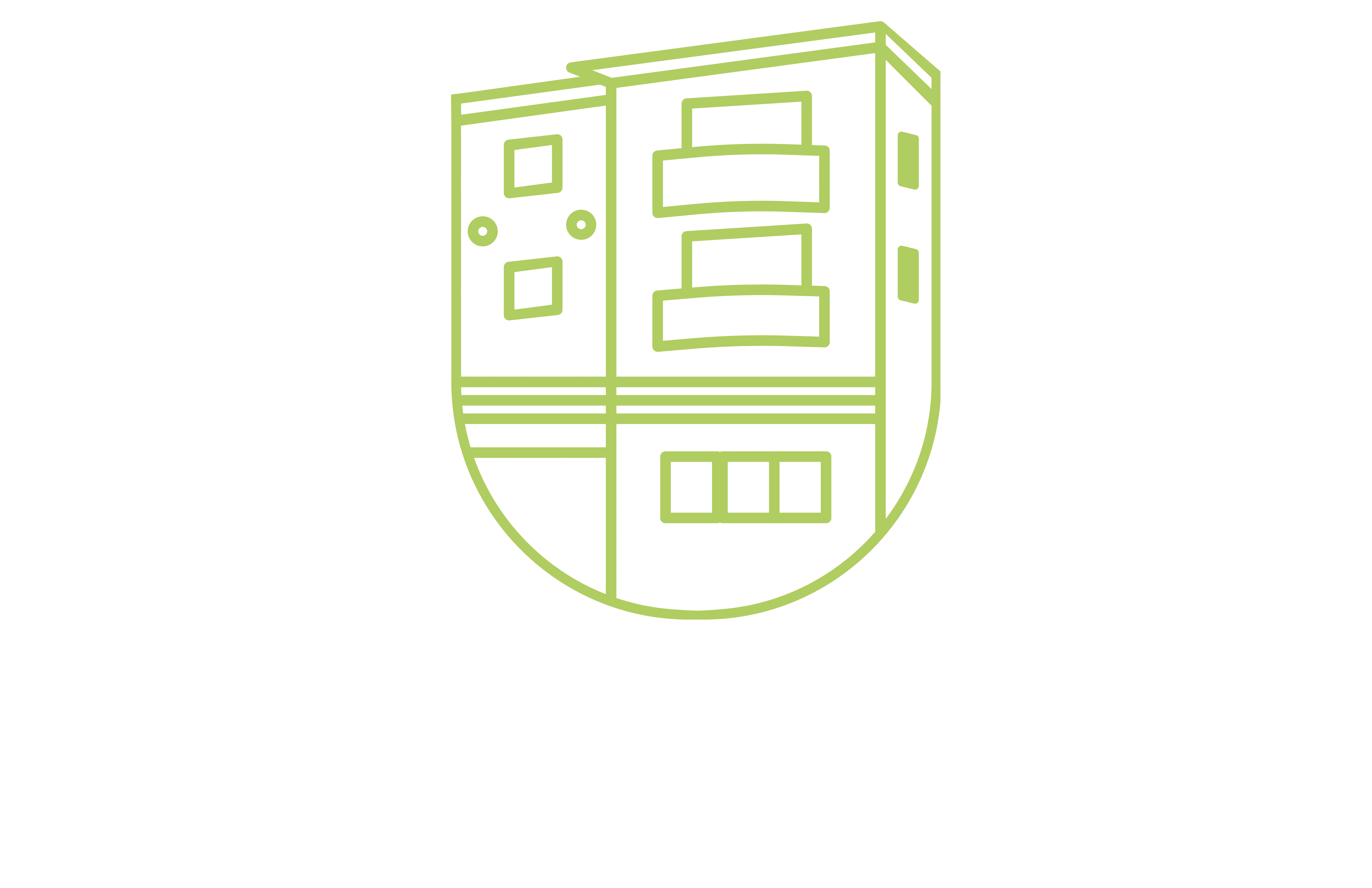 Minimalist logo design featuring a stylized cabinet or wardrobe with lines and shapes, and the words 'STERLING JEFFERSON' below.