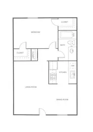 1 bedroom 1 bath