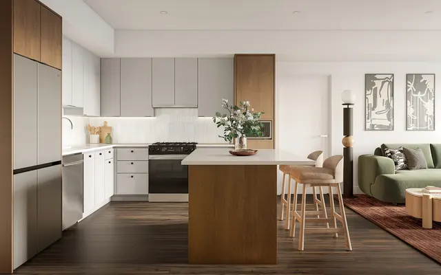 Light Designer Finish Kitchen - The Daphne