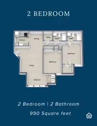 2 Bedrooms