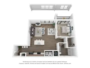 A6 LL (1 Bedroom)