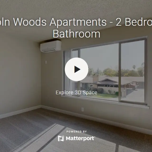 2 Bedroom 1 Bathroom Floorplan