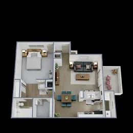 1 Bed 1 Bath