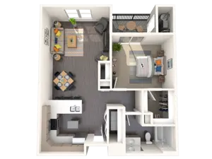 1 Bedroom 1 Bathroom