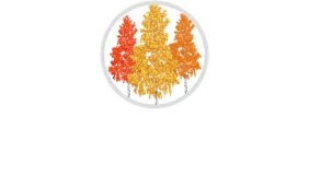 The Aspens Logo The Aspens logo featuring colorful trees and the text 'THE ASPENS' and 'ACTIVE ADULT COMMUNITIES'