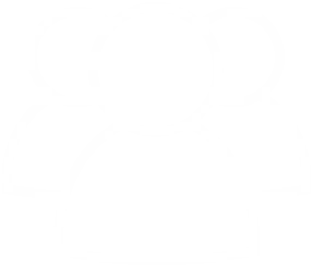 Community Icon An outline graphic of three stylized people figures closely positioned together.