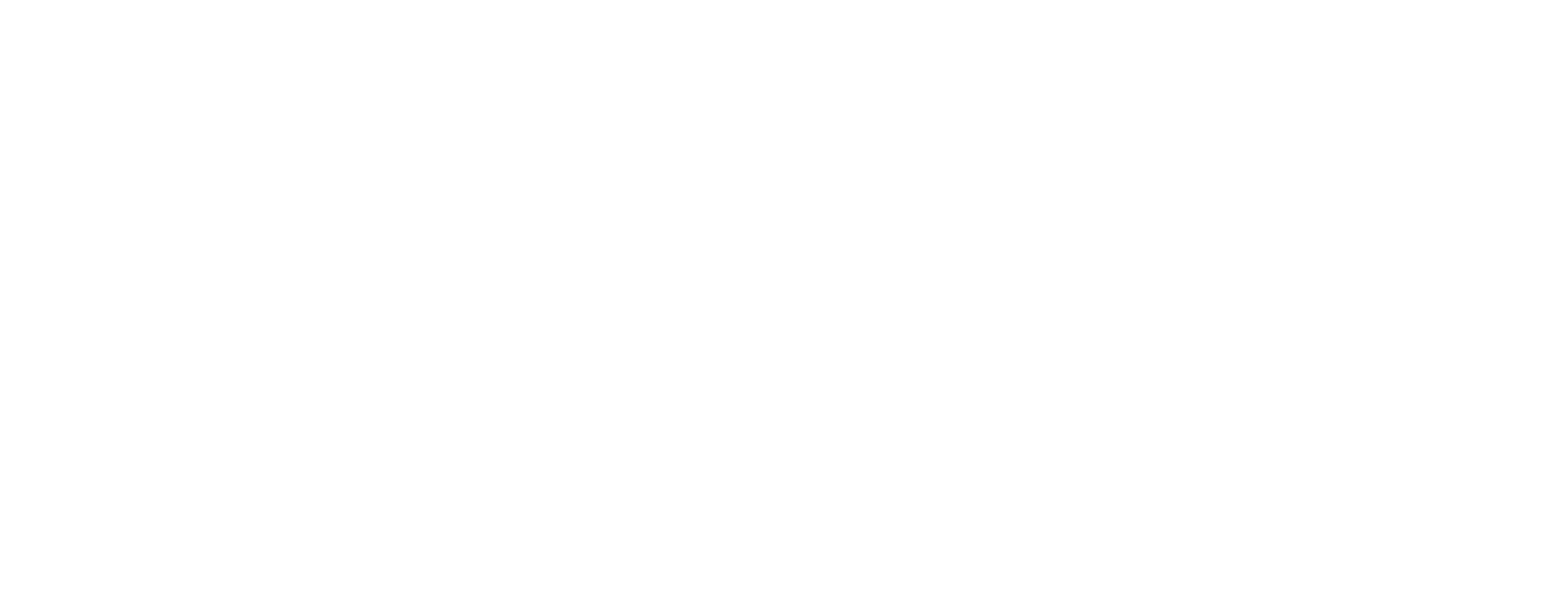 A minimalist white silhouette of mountain peaks.