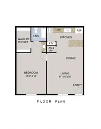 A1 - One Bedroom One Bath