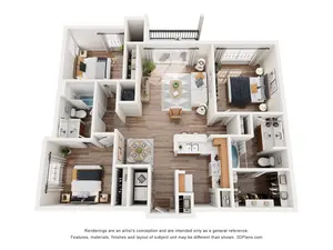 C1 | 3 Bed | 2 Bath