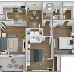 2 Bed 1 Bath