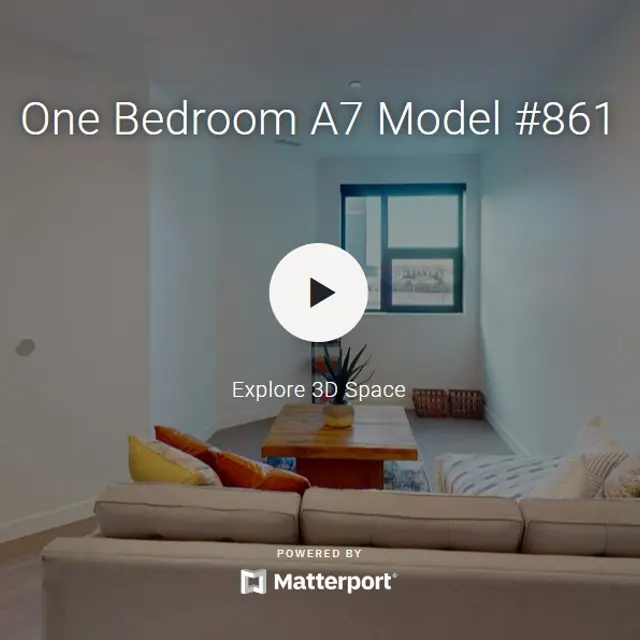 One Bedroom A7 (mini model) – #861