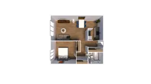 1 Bedroom 1 Bathroom