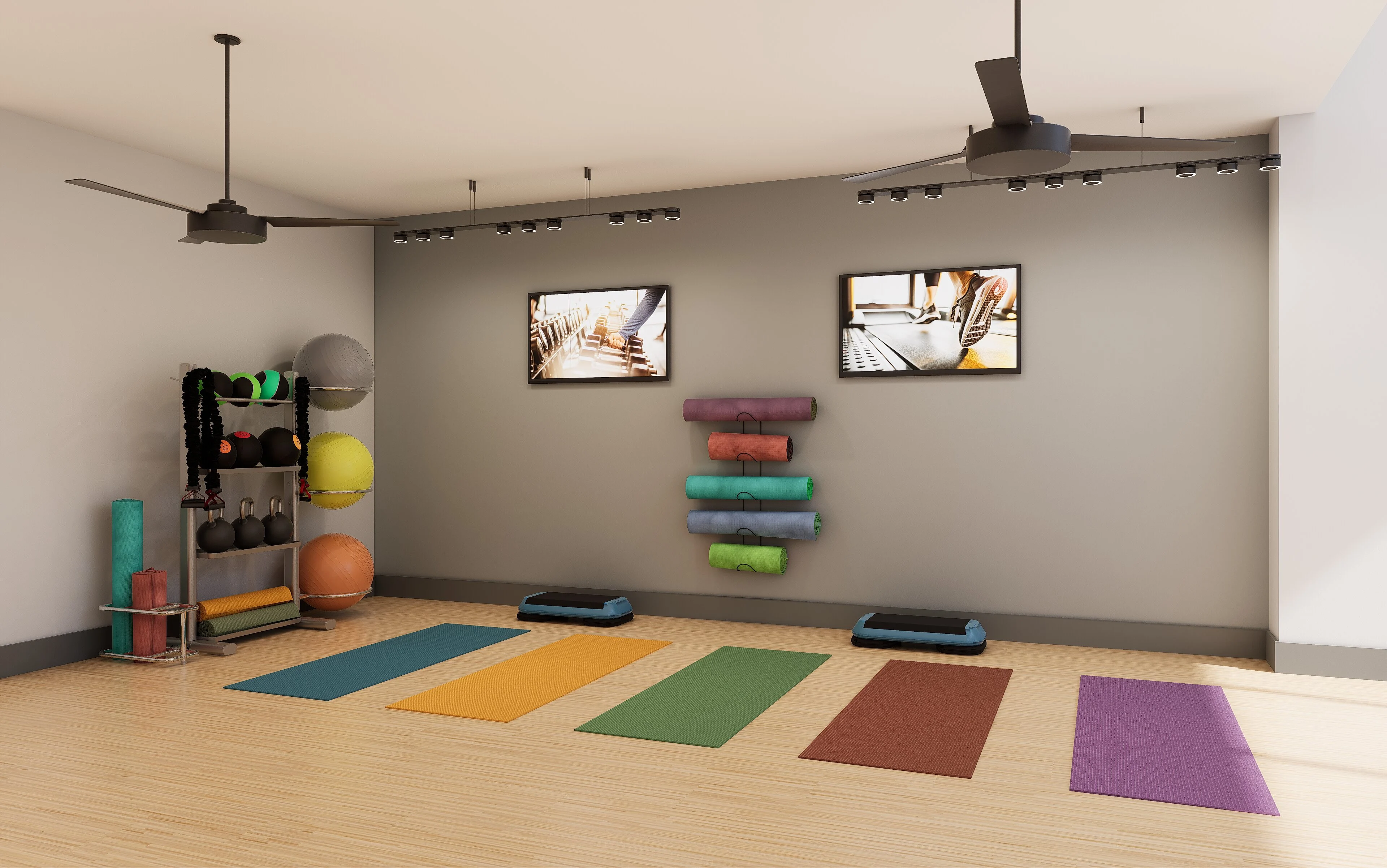 Beautiful view of Yoga Studio Apartment Amenities