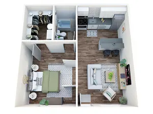 418 1 Bed 1 Bath - Renovation