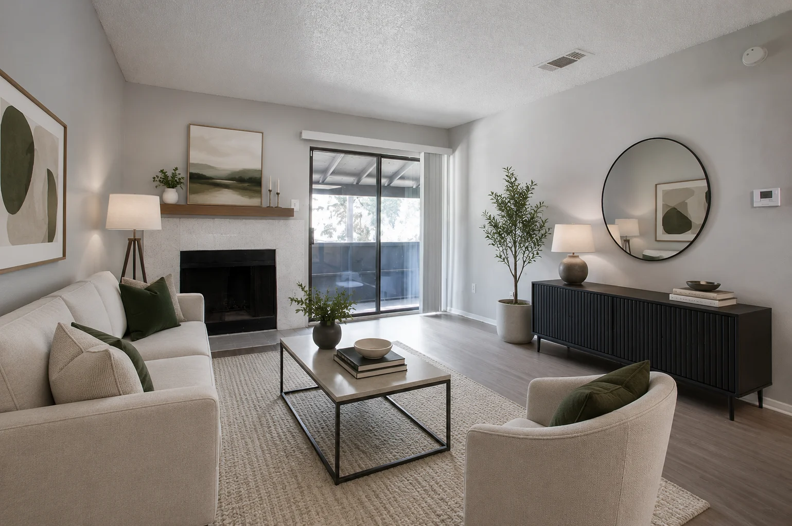 Living room, Interior design, Modern decor