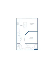 A1 | 1 Bed | 1 Bath