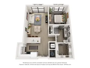 A7 (1 Bedroom)